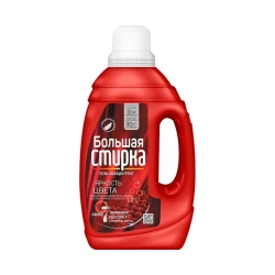 Гель для стирки Большая стирка для цветного белья, 1.2 л