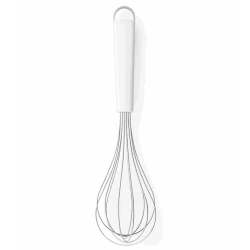 Венчик Brabantia IN-0078672, 27.2 см, нержавеющая сталь/пластик, белый Венчик Brabantia IN-0078672, 27.2 см, нержавеющая сталь/пластик, белый