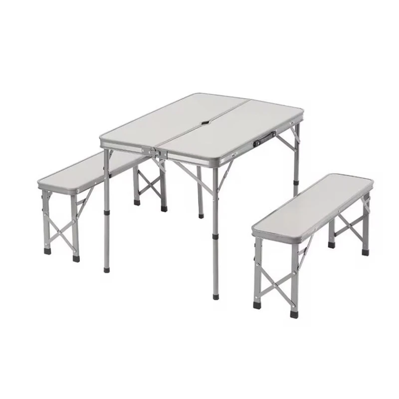 Yığılıb açılan masa dəsti 2 ədəd uzun stulla Yığılıb açılan masa dəsti 2 ədəd uzun stulla