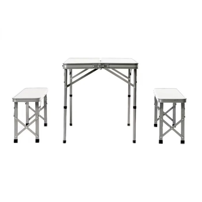 Yığılıb açılan masa dəsti 2 ədəd uzun stulla Yığılıb açılan masa dəsti 2 ədəd uzun stulla