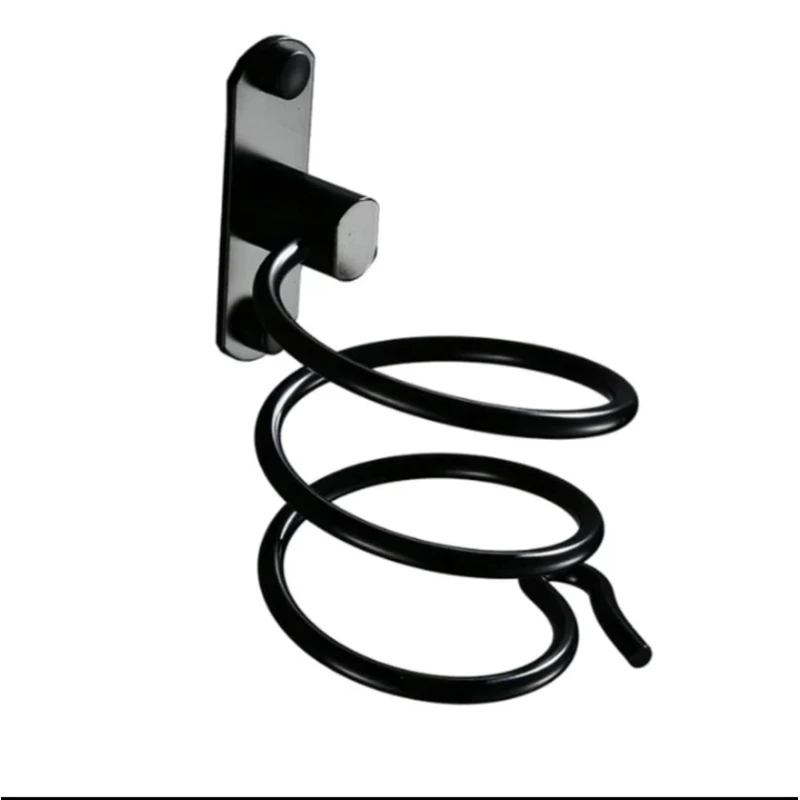 Держатель для фена, черный Держатель для фена, черный