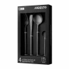 Süfrə ləvazimatları dəsti Ardesto Black Mars Trento AR0704TB, 4 parça, paslanmayan polad, qara Süfrə ləvazimatları dəsti Ardesto Black Mars Trento AR0704TB, 4 parça, paslanmayan polad, qara