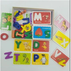 İnkişaf etdirən oyun Digital alphapet card