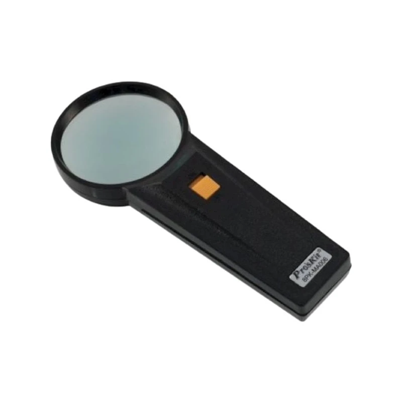 Лупа Pro'sKit 8PK-MA006 ручная со светодиодной подсветкой Лупа Pro'sKit 8PK-MA006 ручная со светодиодной подсветкой