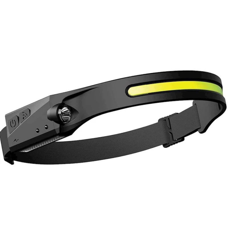 Alın fənəri Pozlle LED Headlamp, 350 lm, plastik, 70 q, qara