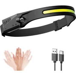 Налобный фонарь Pozlle LED Headlamp, 350 лм, пластик, 70 г, черный