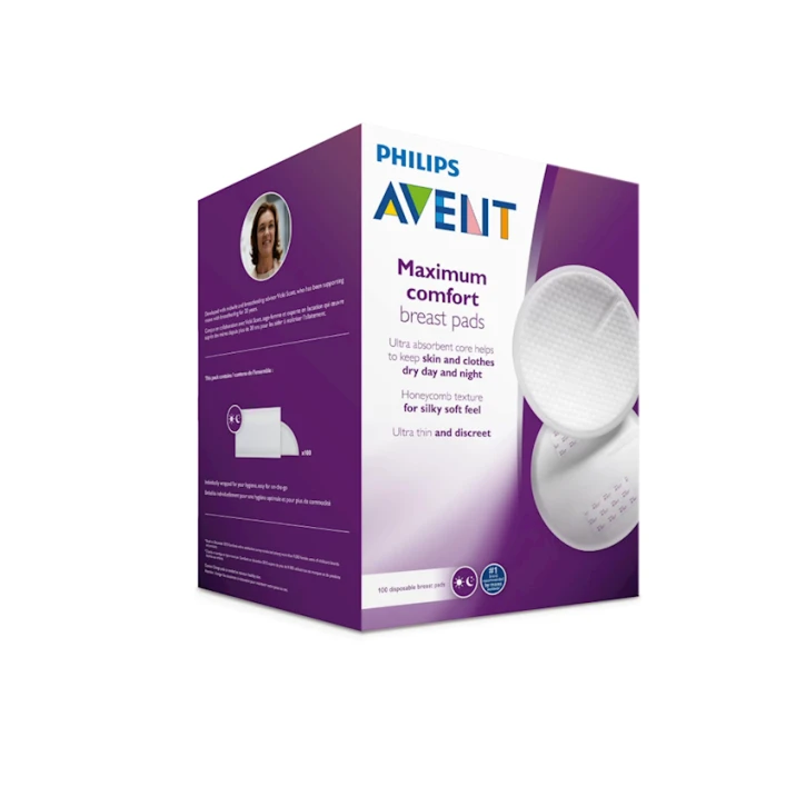 Прокладки впитывающие для бюстгальтера Philips Avent SCF254/13, 100 шт, белый Прокладки впитывающие для бюстгальтера Philips Avent SCF254/13, 100 шт, белый