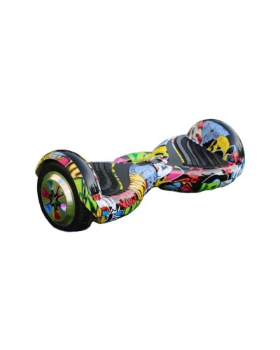 Segway 8 düyüm,üstü işıqlı,hip-hop qrafika
