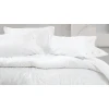 Комплект постельного белья Yataş Annie XL, пододеяльник 220x240 см, простыня 240х280 см, наволочка 50х70 см (2 шт), двуспальный, хлопок/лен, белый
