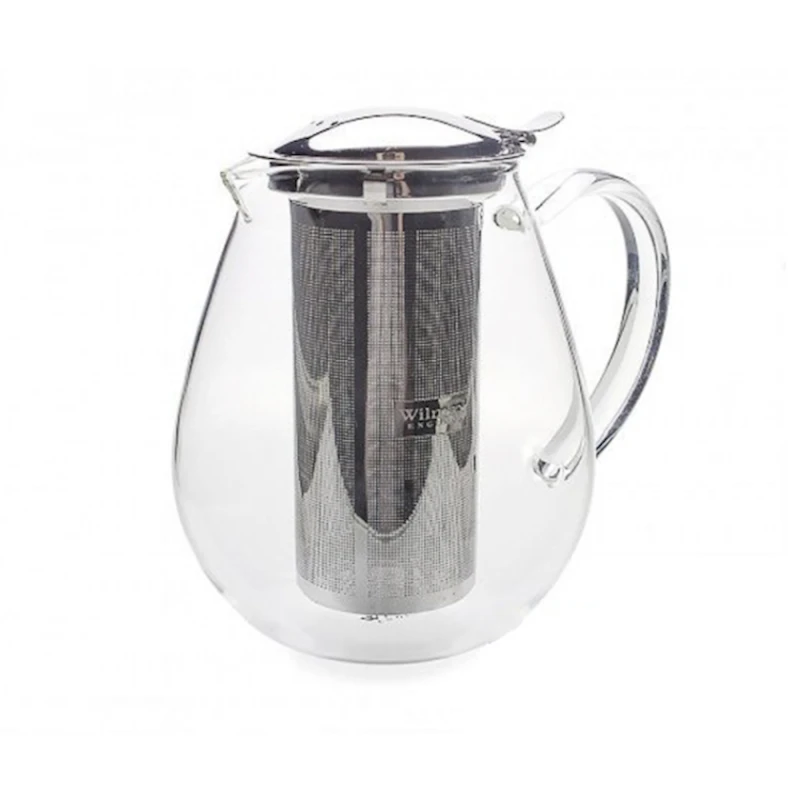Заварной чайник Wilmax Thermo Glas 888801/A 0.6 л, стекло/нержавеющая сталь, прозрачный Заварной чайник Wilmax Thermo Glas 888801/A 0.6 л, стекло/нержавеющая сталь, прозрачный