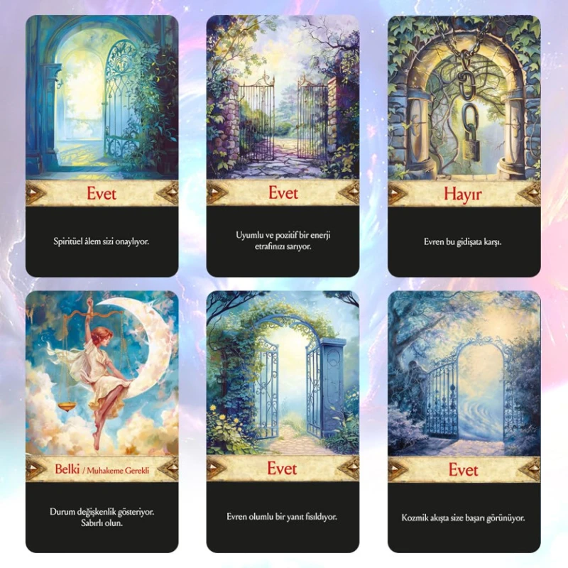 Карты Evrenden Cevaplar Tarot