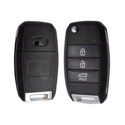 Складной чехол для дистанционного ключа для Kia, 3-кнопочный Складной чехол для дистанционного ключа для Kia, 3-кнопочный