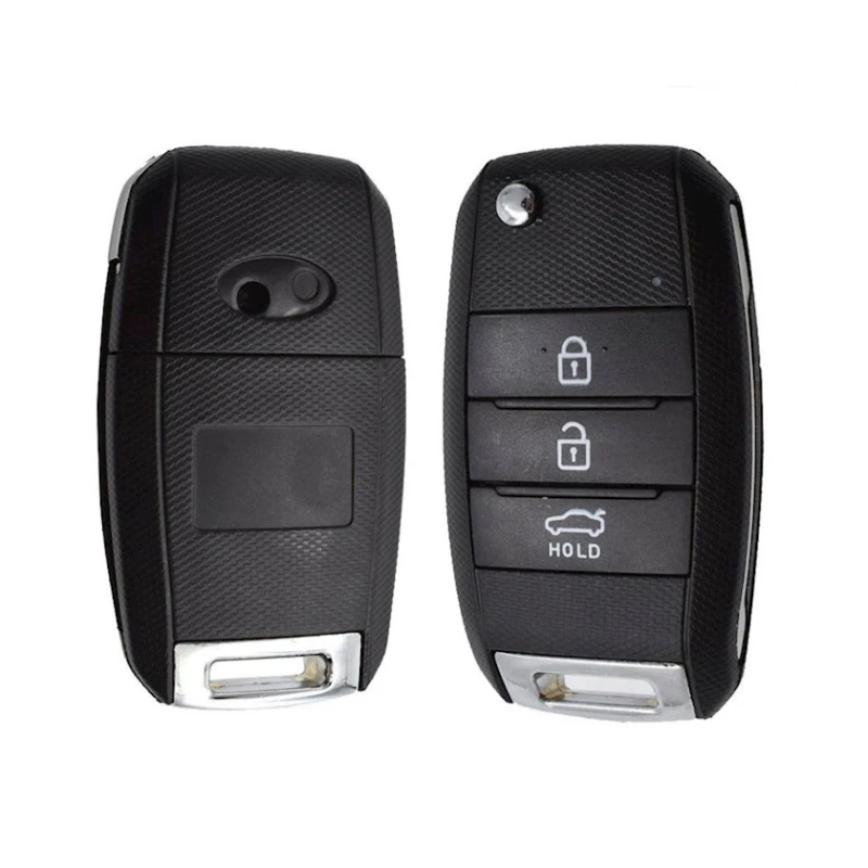 Distant açar üçün bükülən çexol Kia üçün, 3 düyməli