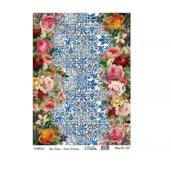 Рисовая бумага для декупажа Cadence А3 - 730