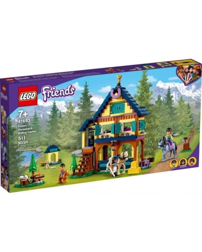 Konstruktor LEGO Friends Forest Horseback Riding Center 41683, 7+ yaş, 511 hissə