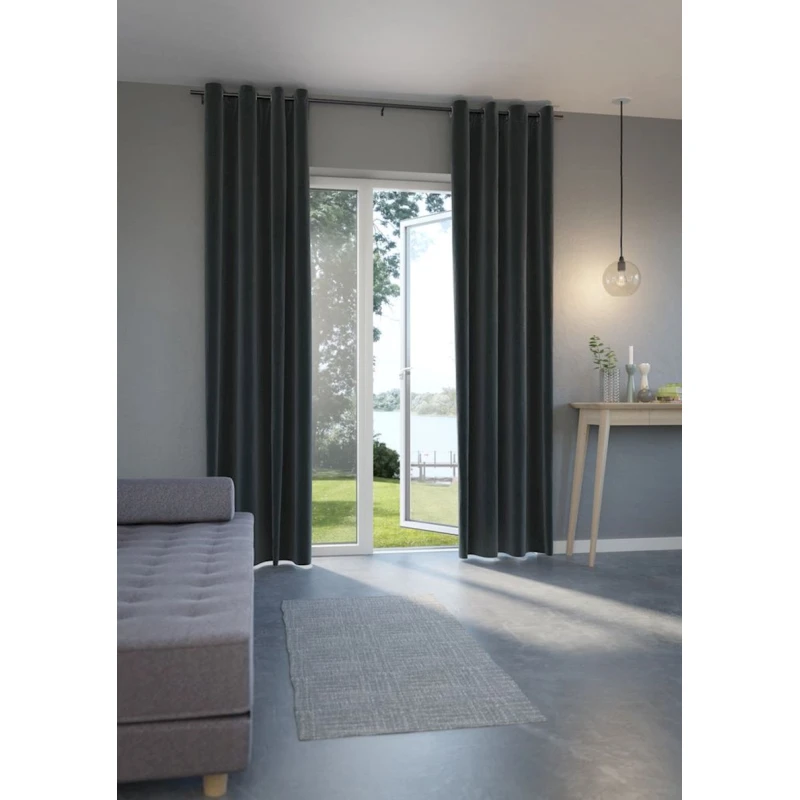 Штора JYSK Anten 5074763, 1x140x300 см, серый Штора JYSK Anten 5074763, 1x140x300 см, серый