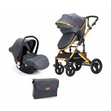Uşaq arabası TG200 Grey, boz