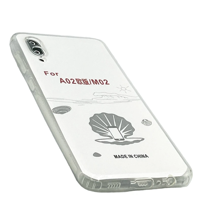 Чехол SS816 для Samsung Galaxy A02 Прозрачный
