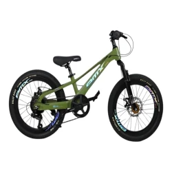 Детский велосипед smr459, зеленый