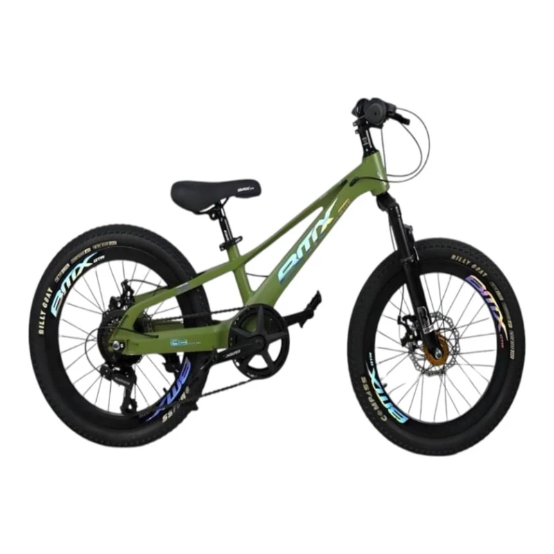 Детский велосипед smr459, зеленый