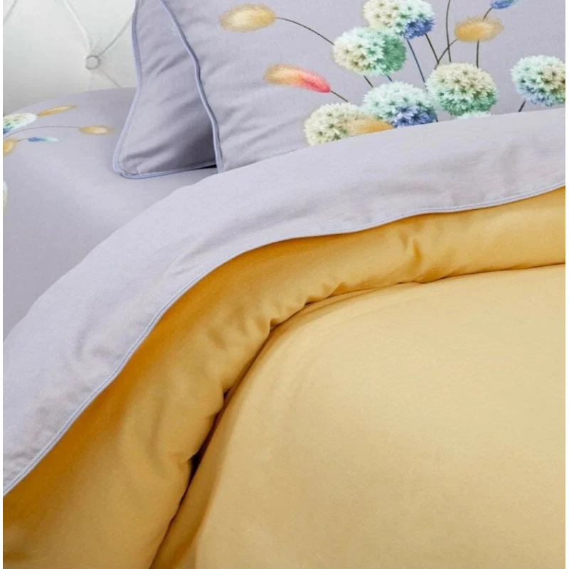 Комплект постельного белья Артпостель Лусия, пододеяльник 200x220 см, простыня 220x240 см, наволочка 50x70/70x70 см, евро, велюр, желтый Комплект постельного белья Артпостель Лусия, пододеяльник 200x220 см, простыня 220x240 см, наволочка 50x70/70x70 см, евро, велюр, желтый