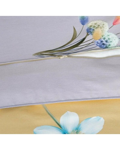 Yataq dəsti Артпостель Лусия, yorğan üzü 200x220 sm, mələfə 220x240 sm, yastıq üzü 50x70/70x70 sm, avro, velür, sarı