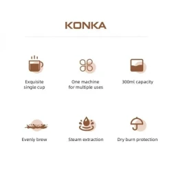 Кофеварка Konka KCF-CS2