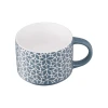 Чашка Ardesto Weaving D AR3473D, фарфор, голубая/белая, 330 мл