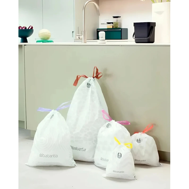 Zibil torbaları Brabantia 138645, 45 l, 53.4x82 sm, 40 əd Zibil torbaları Brabantia 138645, 45 l, 53.4x82 sm, 40 əd