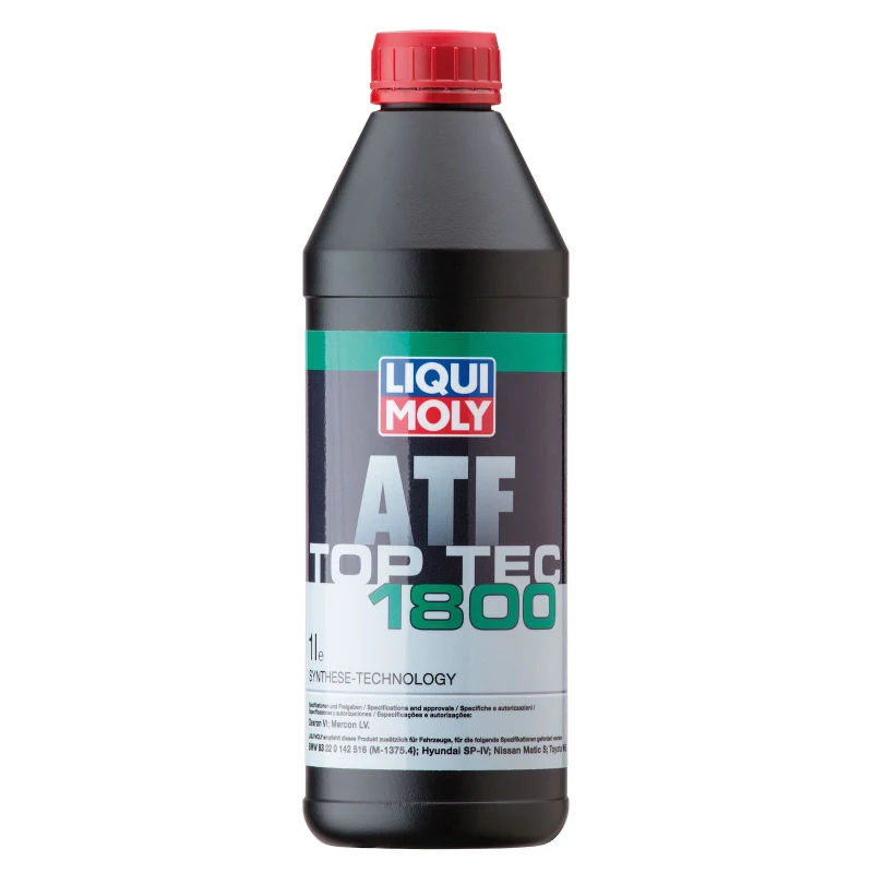 Трансмиссионное масло Liqui Moly Top Tec ATF 1800, 1 л Трансмиссионное масло Liqui Moly Top Tec ATF 1800, 1 л