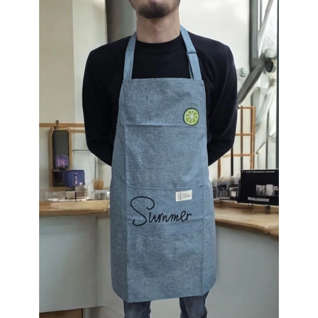 Önlük mətbəx üçün vm245, 57x80 sm, mavi