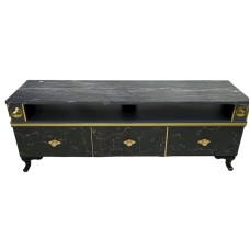 TV üçün tumba Atrofemma SAT-9953, 150x40 sm, qara