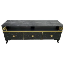 Тумба под ТВ Atrofemma SAT-9953, 150x40 см, черная