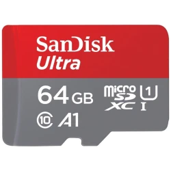 Карта памяти SanDisk 64GB Ultra microSDXC