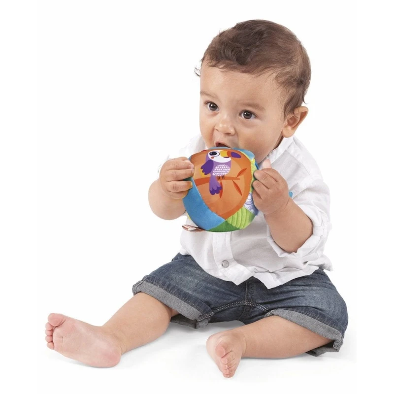 Игрушка-подвеска Chicco Soft Ball, 0-18 месяцев, разноцветный Игрушка-подвеска Chicco Soft Ball, 0-18 месяцев, разноцветный