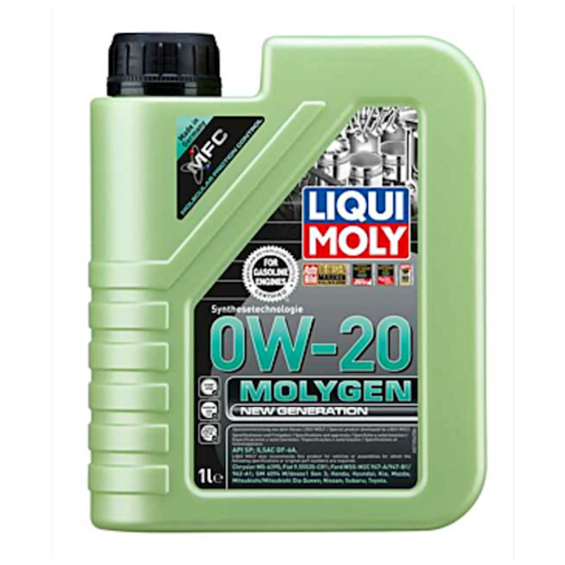 Моторное масло Liqui Moly Molygen New Generation 0W-20, 1 л Моторное масло Liqui Moly Molygen New Generation 0W-20, 1 л