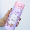 Su qabı Bear, 350 ml, paslanmayan polad, bənövşəyi