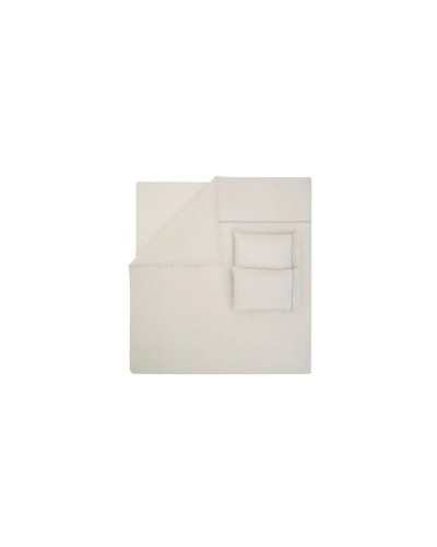Yataq dəsti Yataş King XL, yorğan üzü 220х240 sm, mələfə 240х280 sm, yastıq üzü 50x70 sm (2 əd), ikinəfərlik, kətan/pambıq, ağ/qəhvəyi