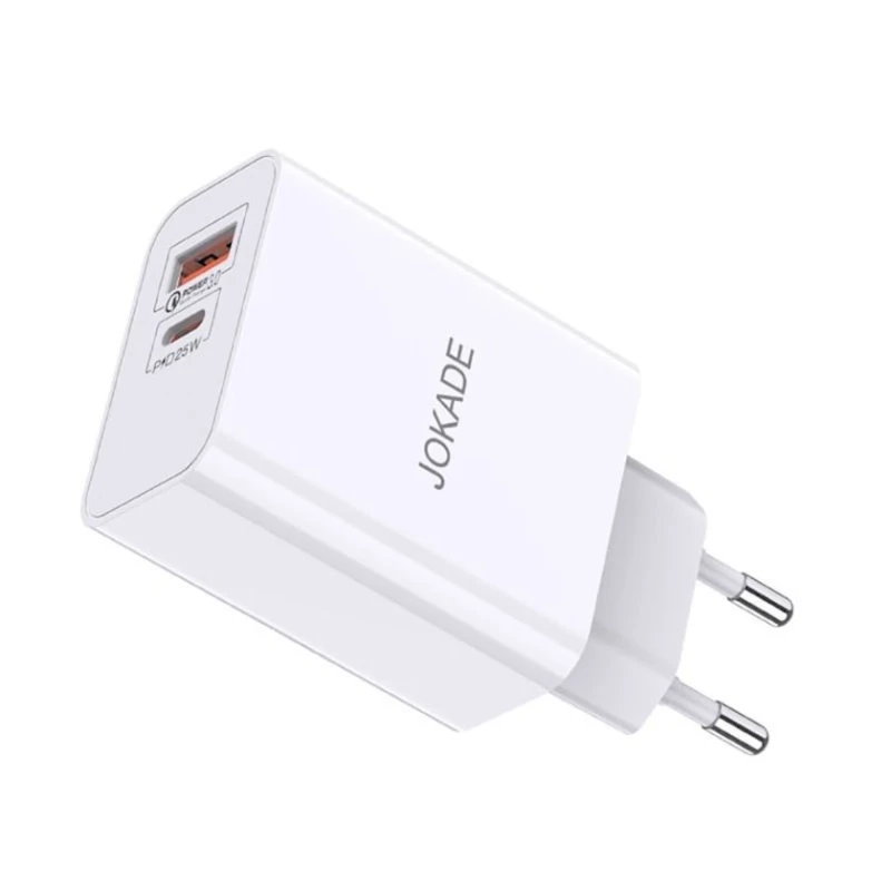 Сетевое зарядное устройство Jokade JB027 25 W, Белый Сетевое зарядное устройство Jokade JB027 25 W, Белый