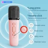 Portativ dinamik karaoke ilə Y1 Pink