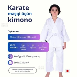 Karate məşqi üçün kimono Adidas LS_1001012, 170 sm