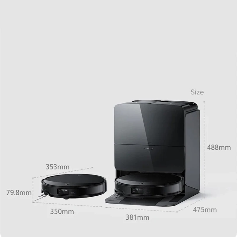 Робот-пылесос Roborock Saros 10R Черный 6970995783735