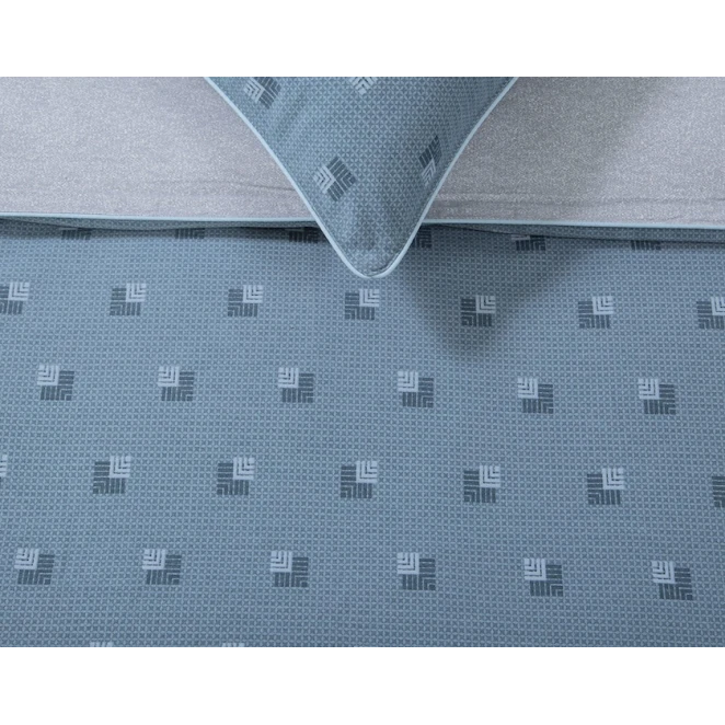 Комплект постельного белья Артпостель Эдвард, пододеяльник 200x220 см, простыня 260x240 см, наволочка 50x70/70x70 см, евро, велюр, серый/синий Комплект постельного белья Артпостель Эдвард, пододеяльник 200x220 см, простыня 260x240 см, наволочка 50x70/70x70 см, евро, велюр, серый/синий