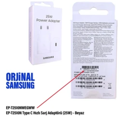 Enerji toplama cihazı Samsung 25W EP-T2510 Mini Super Fast White