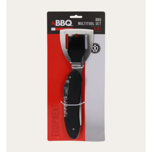 Многофункциональный инструмент для барбекю BBQ 5in1 Многофункциональный инструмент для барбекю BBQ 5in1