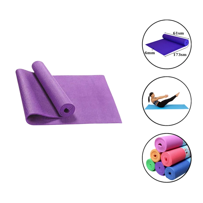 Yoqa üçün mat Yoga mat 1646, bənövşəyi