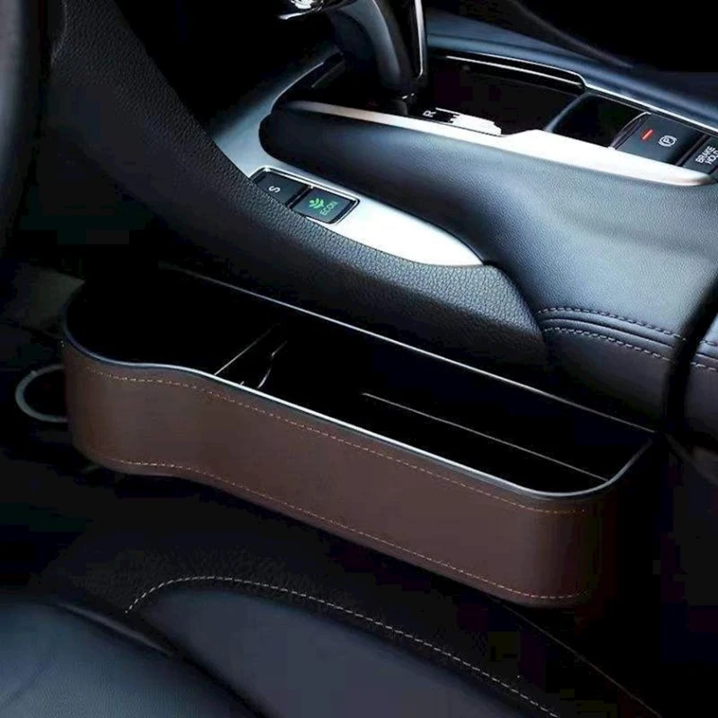 Avtomobil üçün orqanayzer Leather Car Organizer Box, məhsul çeşiddə