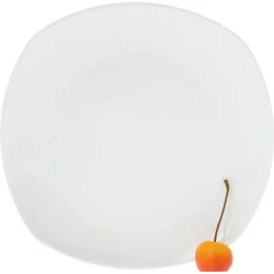 Тарелка Wilmax WL-991000/A квадрат, 18 см, фарфор, белый