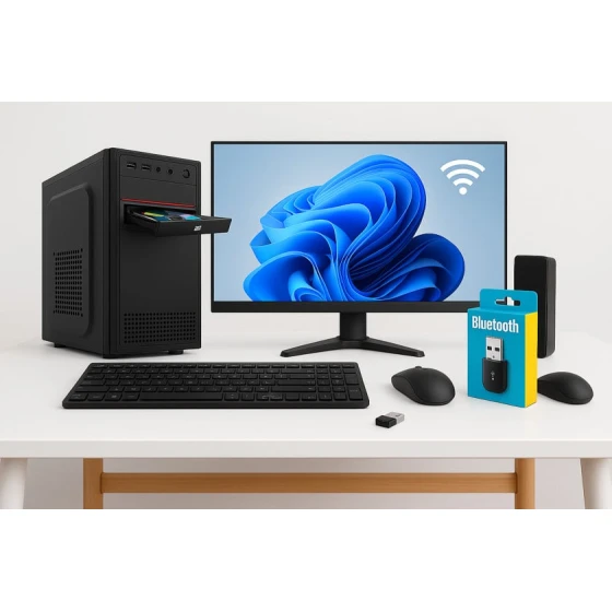 Компьютер SkyTech Intel i3-8100-16 ГБ ОЗУ-240 ГБ SSD-500 ГБ HDD-19 Монитор DVD-RW Компьютер SkyTech Intel i3-8100-16 ГБ ОЗУ-240 ГБ SSD-500 ГБ HDD-19 Монитор DVD-RW