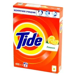Стиральный порошок Tide Limon для белого белья, автомат, 400 г (8001841058719)